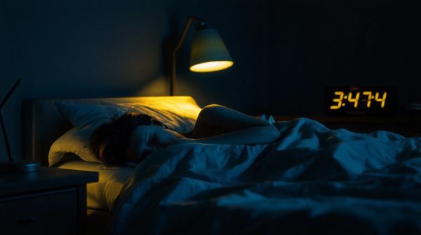Les effets du stress sur le sommeil: réveils nocturnes fréquents