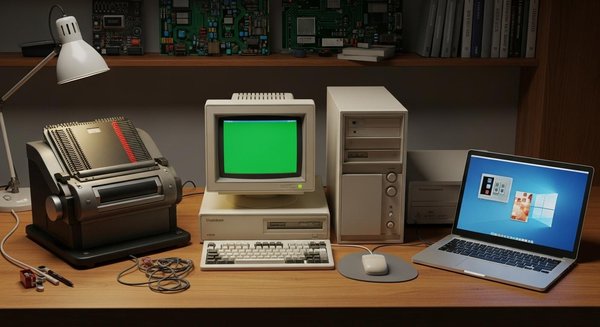 L'histoire de l'ordinateur : une évolution fascinante depuis le XXe siècle